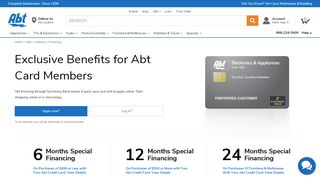 
                            1. Abt Financing - abt.com