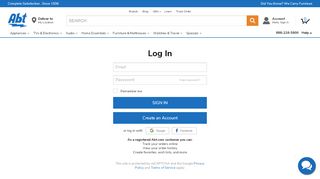 
                            3. Abt.com - My Account Login