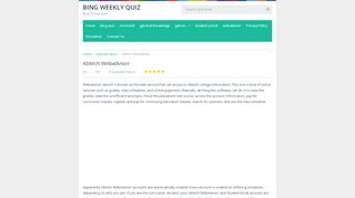 
                            8. Abtech Webadvisor - bingweeklyquiz.com