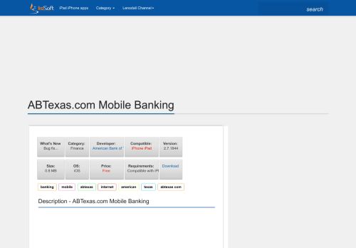 
                            3. ABTexas.com Mobile Banking Finance Internet …