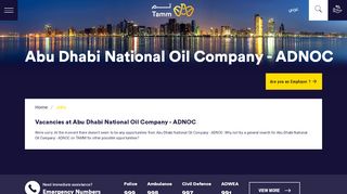 
                            7. Abu Dhabi National Oil Company - ADNOC Careers & Jobs ...