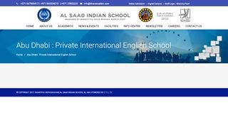 
                            5. Abu Dhabi : Private International English School – Bhavans Al Ain