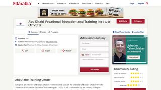 
                            9. Abu Dhabi Vocational Education and Training Institute ...