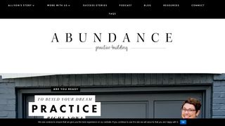 
                            4. Abundance Practice Building