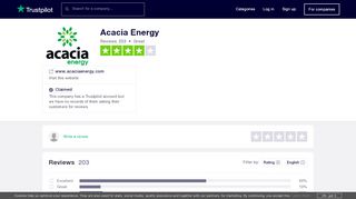 
                            6. Acacia Energy Reviews - Trustpilot