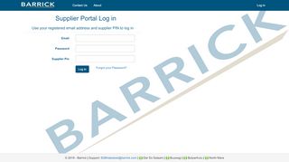 
                            3. ACACIA - Supplier Portal Log in