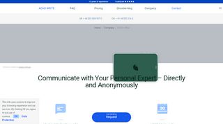 
                            3. ACAD office™ communication tool | ACAD WRITE the ghostwriter