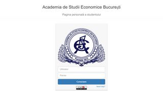 
                            9. Academia de Studii Economice București - webstudent.ase.ro