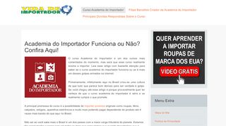 
                            8. Academia do Importador [VERDADE REVELADA …