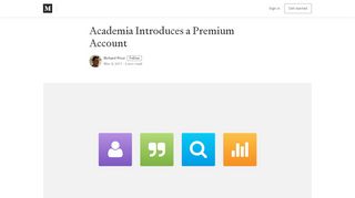 
                            9. Academia Introduces a Premium Account - Academia - Medium