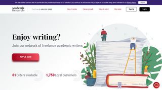 
                            3. academia-research.com - Online Writing Jobs for Freelancers