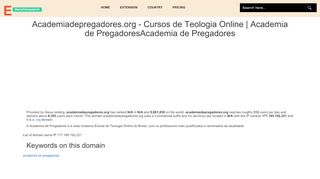 
                            8. Academiadepregadores.org - Cursos de Teologia …