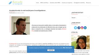 
                            8. Academia.edu: la red social para investigadores