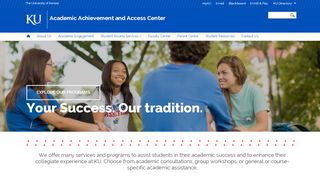 
                            1. Academic Achievement and Access Center: AAAC Home (2017)