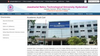 
                            9. Academic Audit Cell - Jawaharlal Nehru Technological University ...