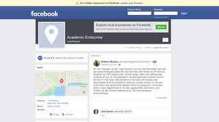 
                            6. Academic Endocrine - Naperville, Illinois - Local Business | Facebook