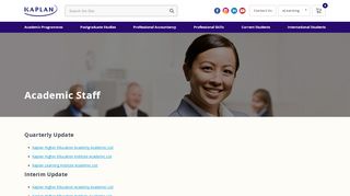 
                            6. Academic Staff - Singapore - kaplan.com.sg