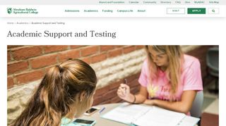 
                            5. Academic Support and Testing - Abraham Baldwin Agricultural College