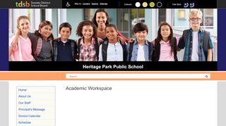 
                            4. Academic Workspace - schoolweb.tdsb.on.ca