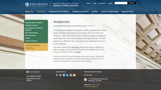 
                            5. Academics | Advanced Academic Programs | Johns Hopkins University