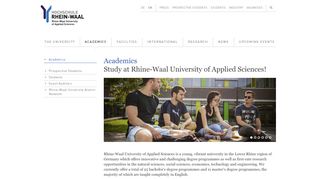 
                            9. Academics | Rhine-Waal University of Applied Sciences