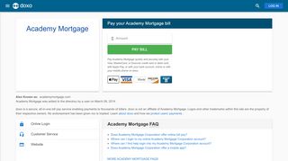 
                            5. Academy Mortgage | Pay Your Bill Online | doxo.com