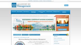 
                            4. Academy of Management