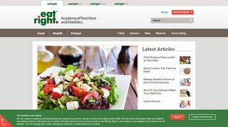 
                            1. Academy of Nutrition and Dietetics: Eatright.org