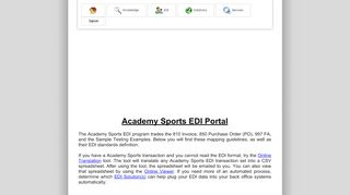 
                            7. Academy Sports EDI Mapping Guidelines, Requirements and ...