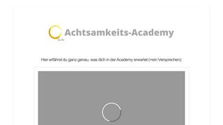 
                            5. AcademyVideo - Achtsamkeits-Academy