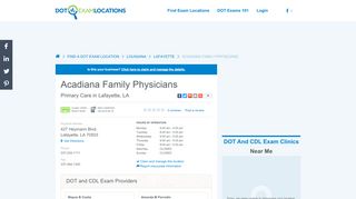 
                            5. Acadiana Family Physicians - Primary Care in Lafayette, LA ...