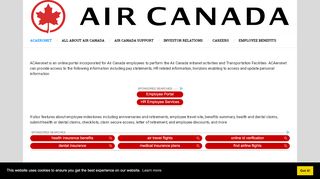 
                            2. Acaeronet - Air Canada Employee Portal