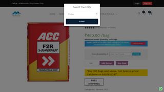 
                            4. ACC F2R CEMENT PRICE | ACC CEMENT …