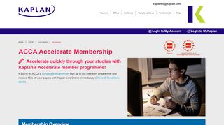 
                            6. ACCA Accelerate Membership - Kaplan