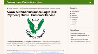 
                            10. ACCC Auto/Car Insurance Login | Bill Payment | …