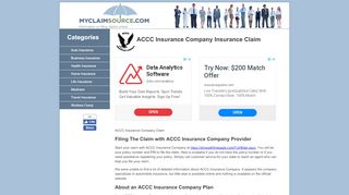 
                            2. ACCC Insurance Company Insurance Claim | File Claim Form ...