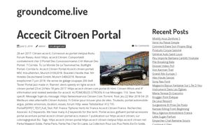 
                            9. Accecit Citroen Portal – groundcome.live