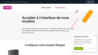 
                            5. Accéder à l'interface de mon modem - …