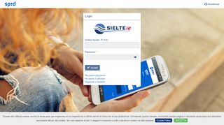 
                            2. Accedi al profilo Accedi al profilo - registrazione Sielte