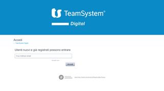 
                            4. Accedi – TeamSystem Digital