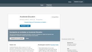 
                            9. Accelerate Education | LinkedIn