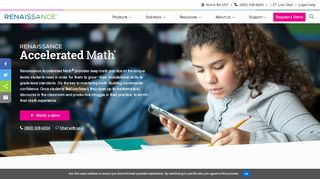 
                            1. Accelerated Math - Math practice for standards mastery ...