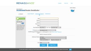 
                            4. Accelerated Reader Bookfinder US - Advanced Search