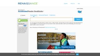 
                            8. Accelerated Reader Bookfinder US - Quick Search