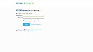 
                            7. Accelerated Reader Bookguide™ - Login