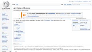 
                            6. Accelerated Reader - Wikipedia