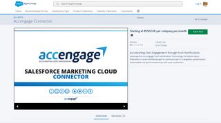 
                            6. Accengage Connector - Accengage - AppExchange