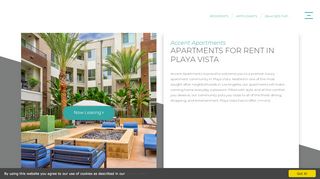 
                            4. Accent Apartments: Luxury Apartments in Playa Vista