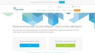 
                            9. Accent Support | Accent Technologies