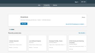 
                            5. Accenture: Jobs | LinkedIn